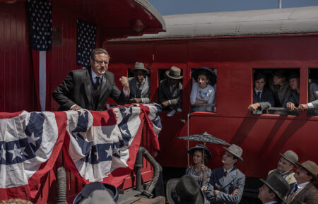 Rufus Jones as Teddy Roosevelt in Theodore Roosevelt on the History Channel