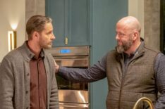 Justin Hartley and Chris Sullivan in This Is Us - Season 6