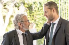 Griffin Dunne and Justin Hartley in This Is Us - Season 6