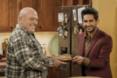 Dean Norris and Adhir Kalyan in United States of Al