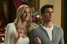 Allegra Edwards and Robbie Amell in Upload - Season 2