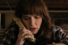 Winona Ryder on the phone in Stranger Things