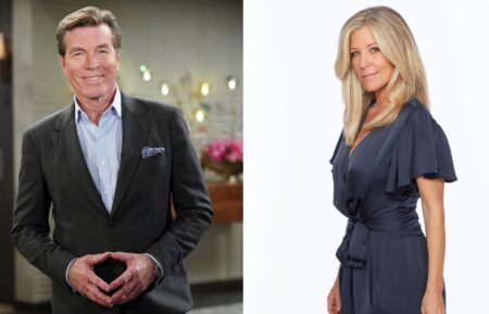 Peter Bergman in The Young and the Restless, Laura Wright in General Hospital