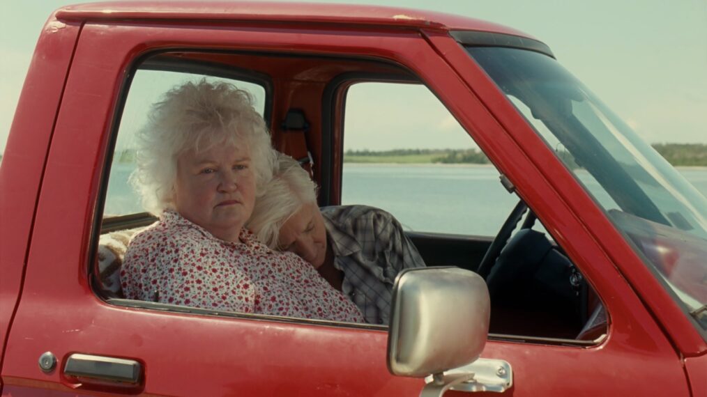 Brenda Fricker and Olympia Dukakis in 'Cloudburst'