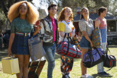 Dara Reneé, Frankie A. Rodriguez, Julia Lester, Sofia Wylie, Matt Cornett in High School Musical: The Musical: The Series - Season 3