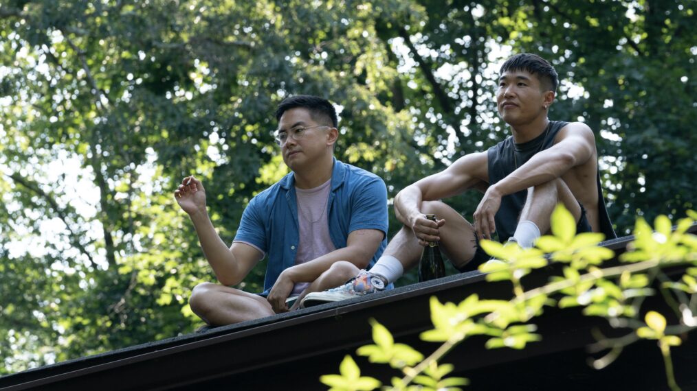 Bowen Yang and Joel Kim Booster in 'Fire Island'