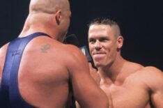 Kurt Angle and John Cena