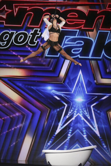 Viviana Rossi auditioning on America's Got Talent Season 17 Episode 2