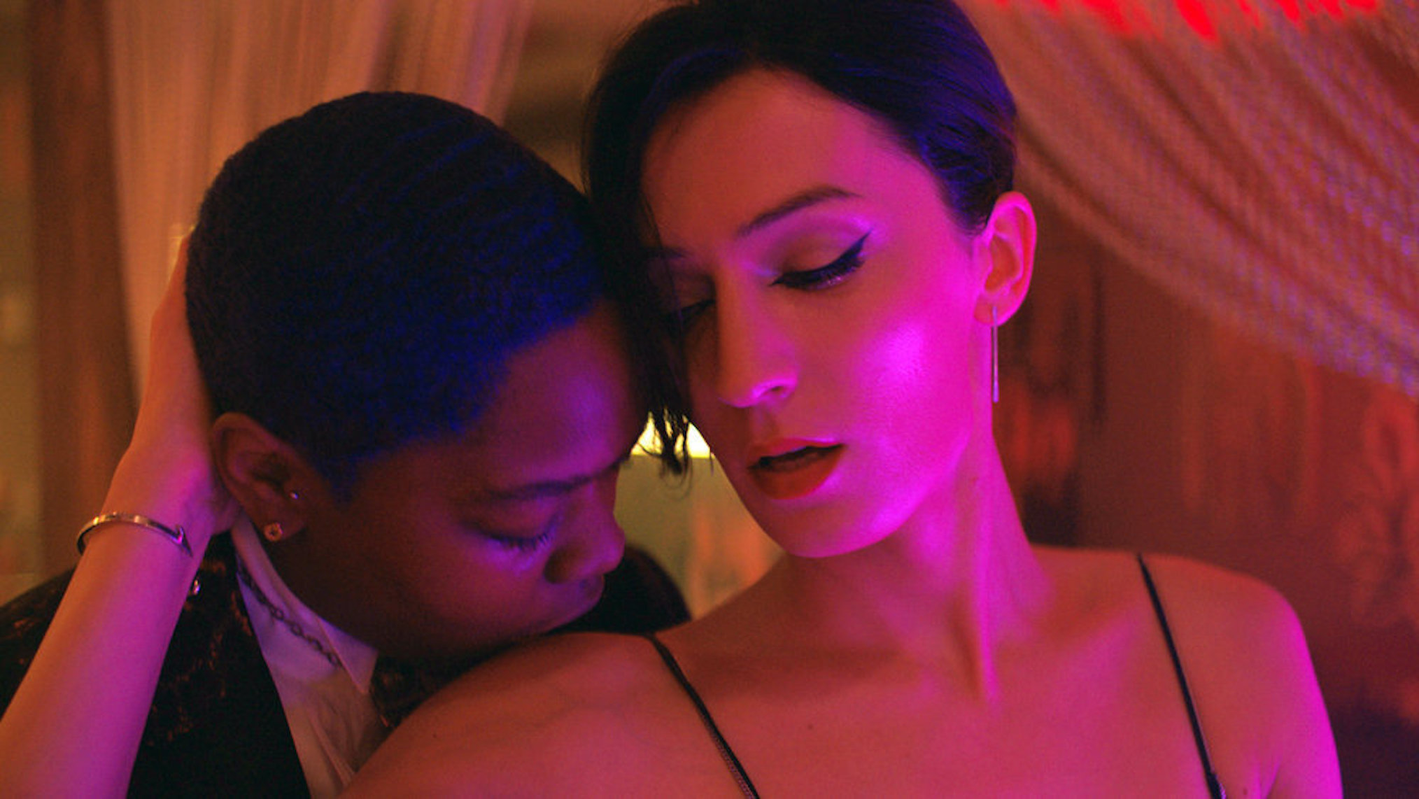 CG as Shar, Jesse James Keitel as Ruthie in Queer as Folk on Peacock