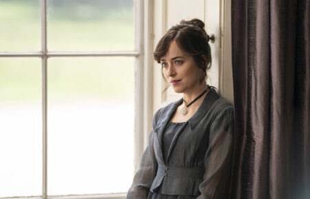 Dakota Johnson in Persuasion on Netflix