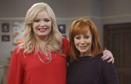 Melissa Peterman and Reba McEntire on ABC Family's Baby Daddy