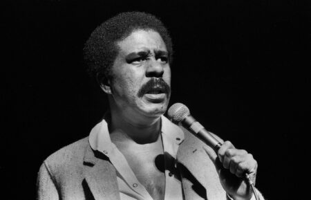 Comedian Richard Pryor Performing On Stage