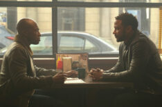 Wolé Parks as John Henry Irons and David Ramsey as John Diggle in Superman & Lois - 'Waiting for Superman'