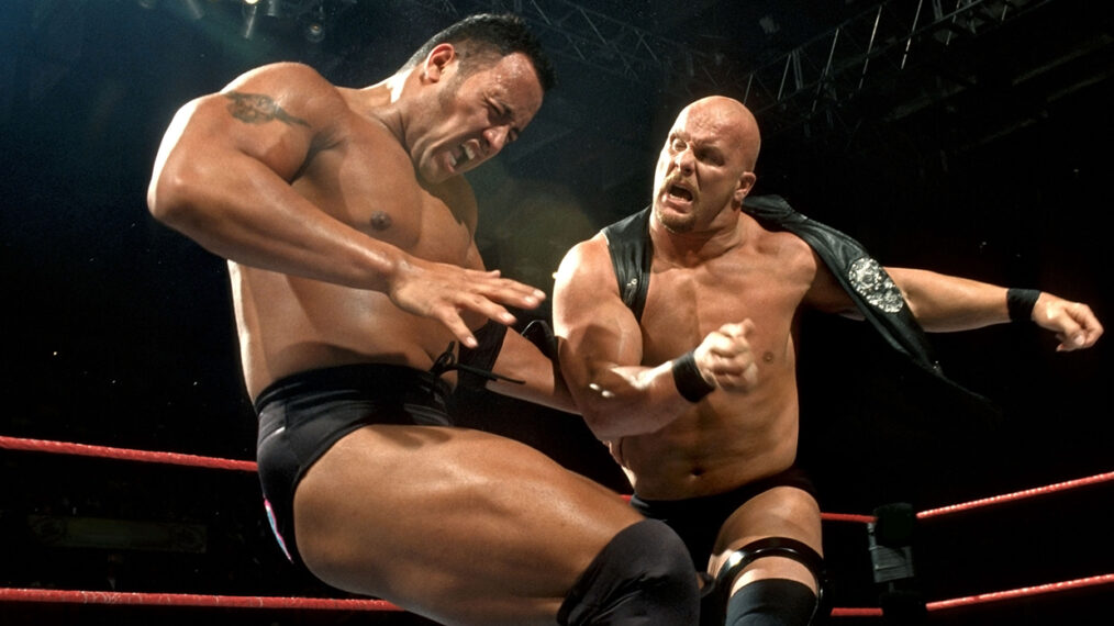 WWE Rivals The Rock and Steve Austin