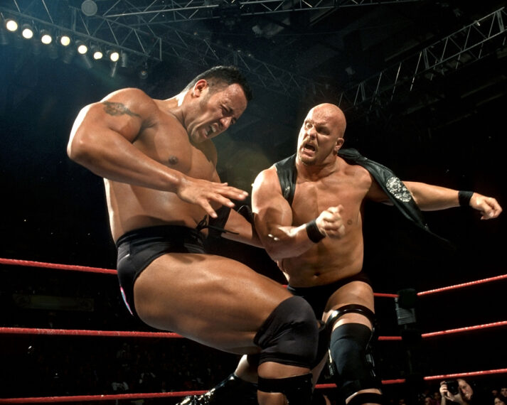 WWE Rivals Puts a Spotlight on Wrestling Foes The Rock and Steve Austin