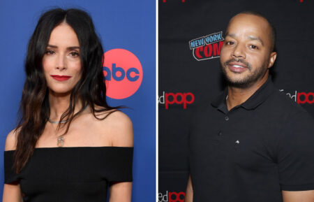 Abigail Spencer and Donald Faison