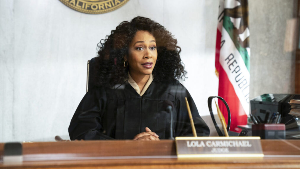 Simone Missick as Lola Carmichael in All Rise Season 2