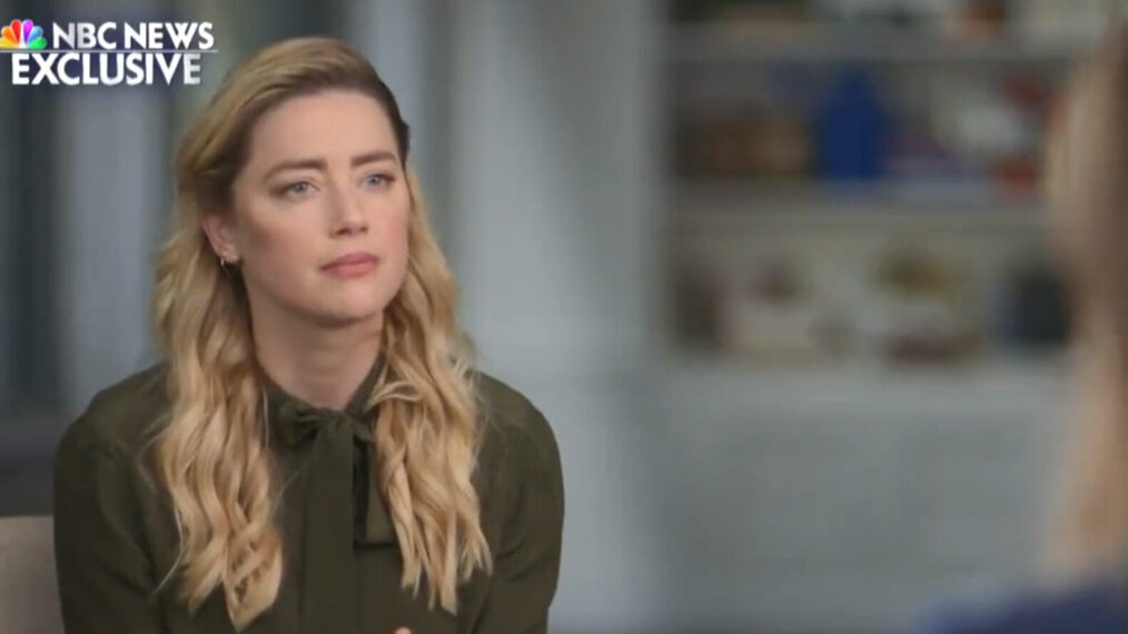 Amber Heard on NBC News