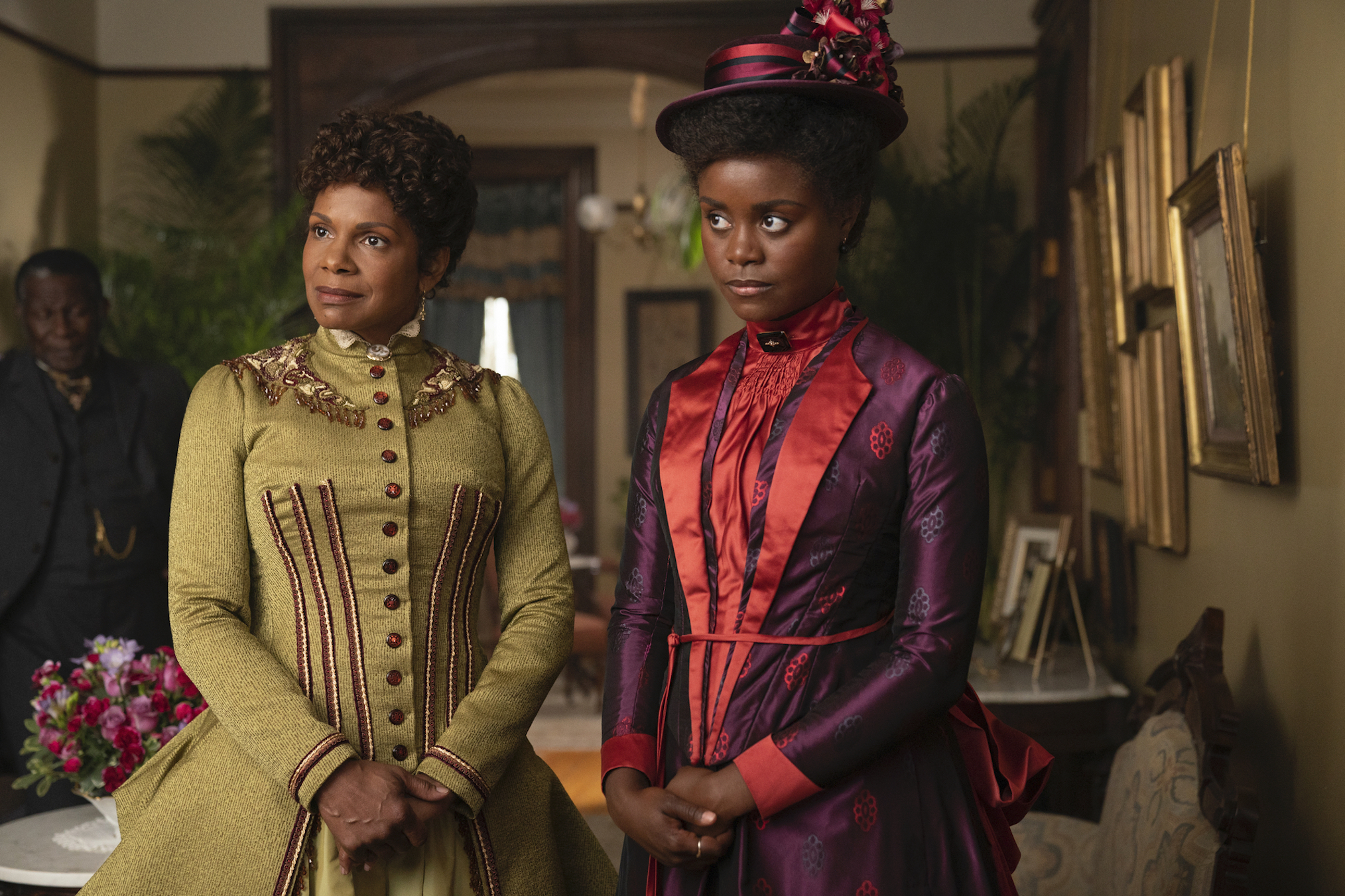 Denée Benton and Audra McDonald in The Gilded Age Season 1