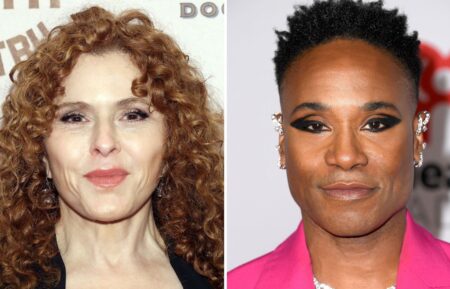 Bernadette Peters and Billy Porter