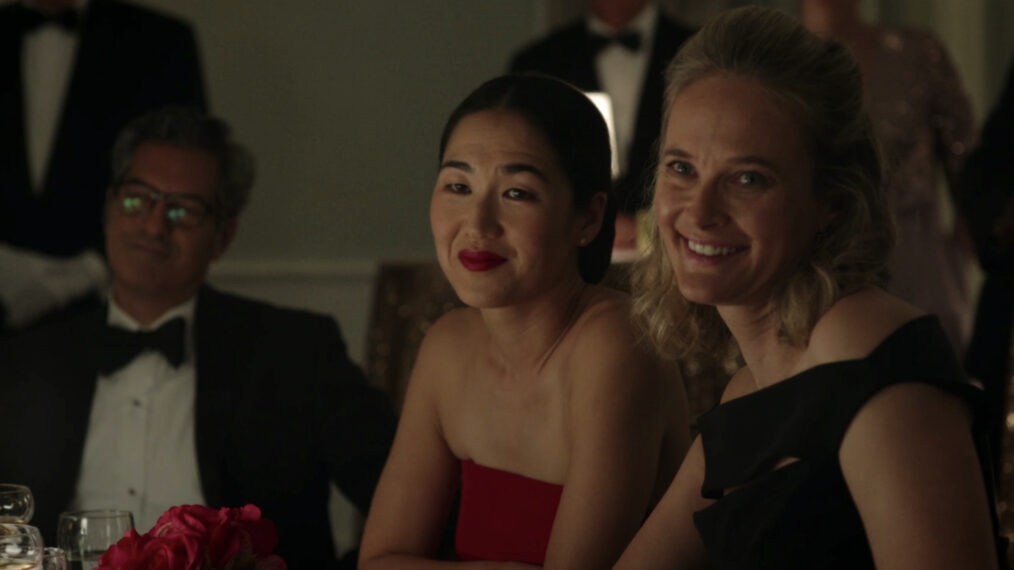 Jackie Chung as Laurel and Rachel Blanchard as Susannah in The Summer I Turned Pretty