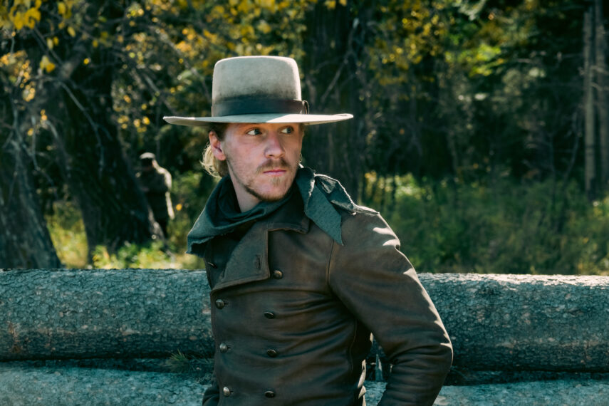 Daniel Webber as Jesse Evans in Billy the Kid