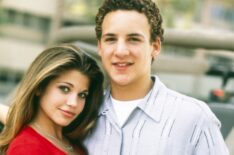 Danielle Fishel and Ben Savage in Boy Meets World