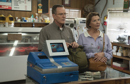 Bryan Cranston as Jerry Selbee and Annette Bening as Marge Selbee in 'Jerry & Marge Go Large' streaming on Paramount+