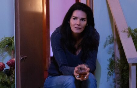 Angie Harmon as Hazel King in Buried in Barstow