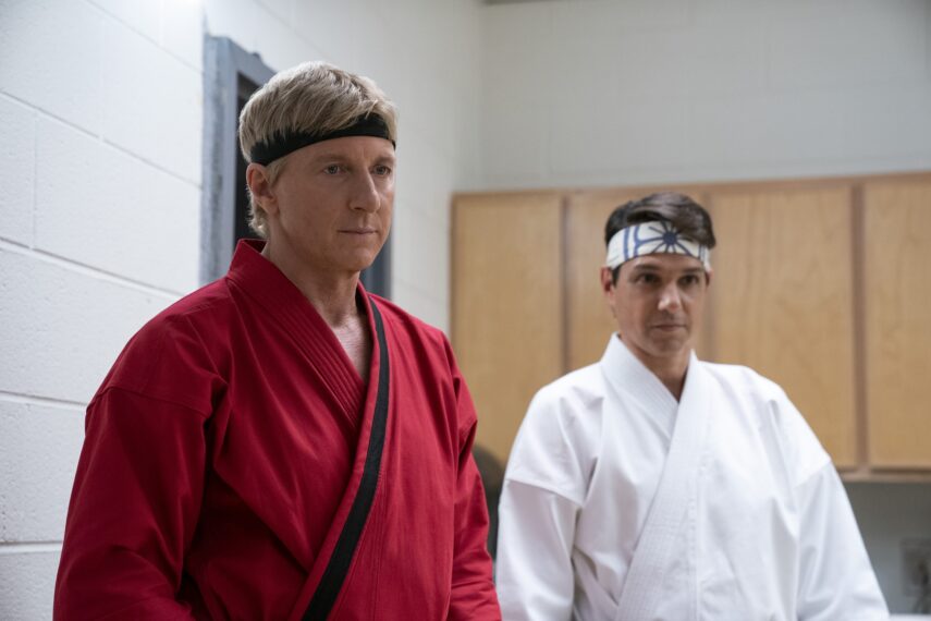 Cobra Kai Season 4 William Zabka and Ralph Macchio