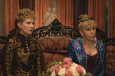 Cynthia Nixon and Christine Baranski in 'The Gilded Age' Season 1