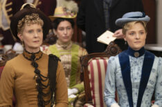 Cynthia Nixon and Louisa Jacobson in 'The Gilded Age' Season 1
