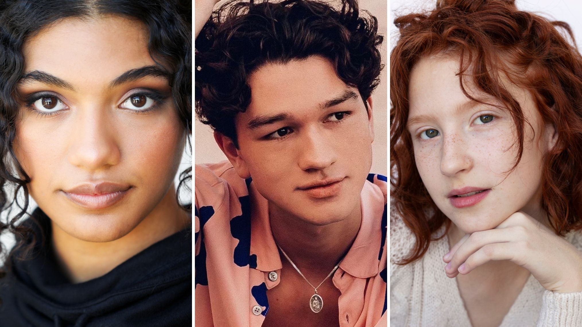 Percy Jackson and the Olympians' Casts Dior Goodjohn, Charlie Bushnell & Olivea Morton