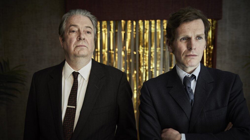Endeavour Roger Allam and Shaun Evans