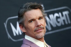 Ethan Hawke attends the premiere of 'Moon Knight'