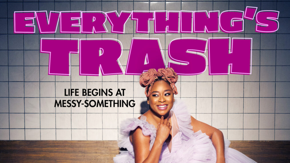 Phoebe Robinson in Everything's Trash key art