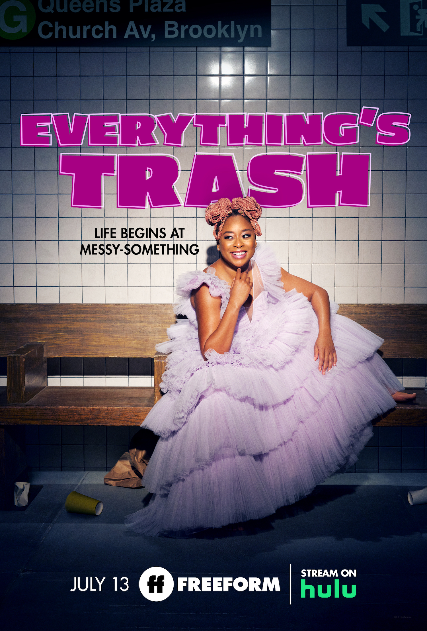 Phoebe Robinson in Everything's Trash key art