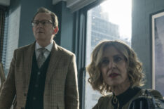 Michael Emerson as Leland Townsend and Christine Lahti as Sheryl Luria in Evil