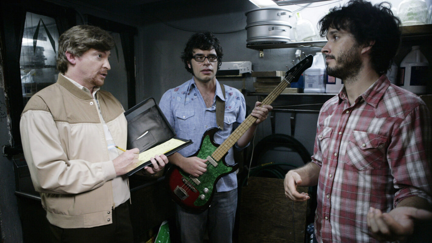 Flight of the Conchords - Rhys Darby, Jemaine Clement, and Bret McKenzie