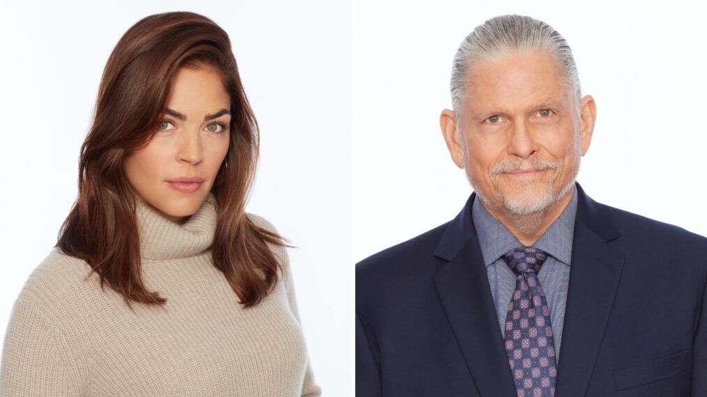 Kelly Thiebaud, Jeff Kober in General Hospital