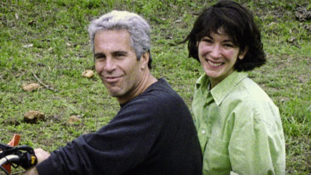 Jeffrey Epstein and Ghislaine Maxwell in Starz docuseries