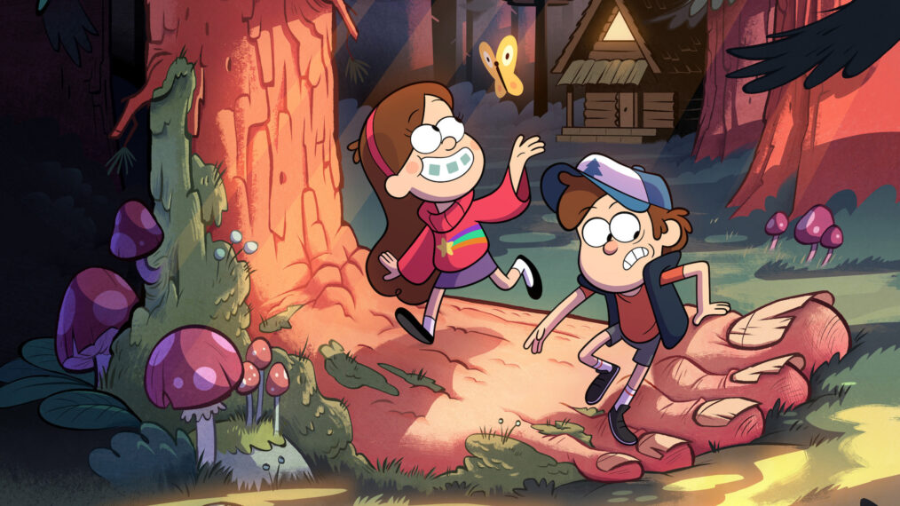 Mabel, Dipper in Gravity Falls