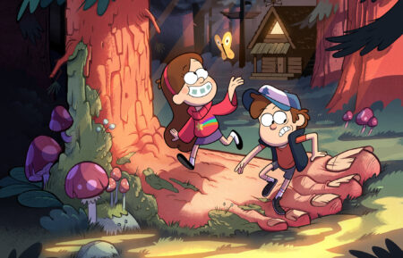 Mabel, Dipper in Gravity Falls