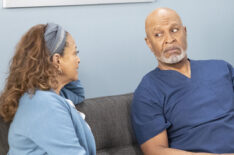 Debbie Allen as Catherine, James Pickens Jr as Richard in Grey's Anatomy