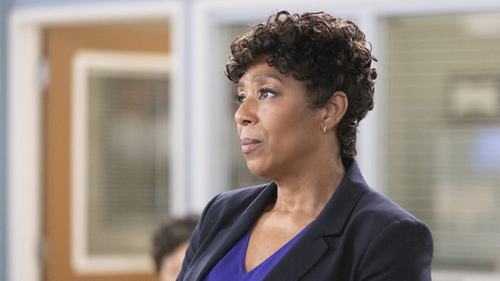 Dawnn Lewis as Blake in Grey's Anatomy