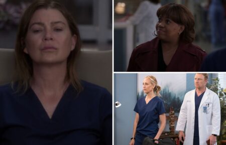 Ellen Pompeo, Chandra Wilson, Kim Raver, Kevin McKidd in Grey's Anatomy
