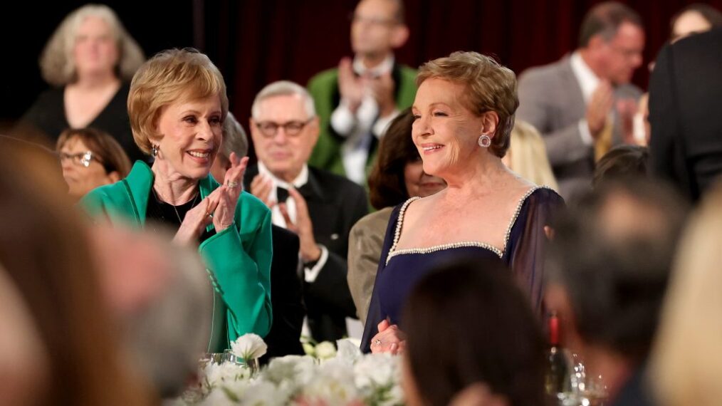 Carol Burnett and Julie Andrews at AFI Awards