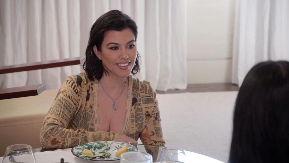 Kourtney Kardashian in 'The Kardashians' Season 1 Episode 9