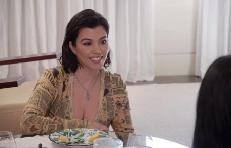 Kourtney Kardashian in 'The Kardashians' Season 1 Episode 9