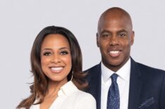 Kevin Frazier and Nischelle Turner, hosts of the Daytime Emmys